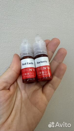 Пигменты для перманентного макияжа губ