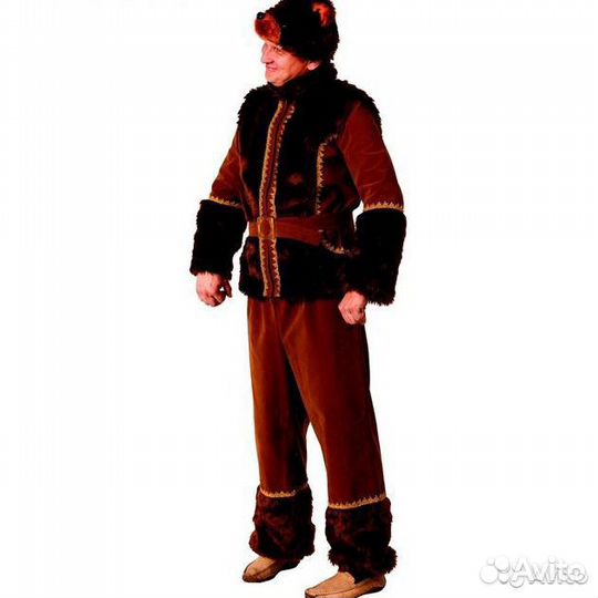 Костюм карнавальный лесной медведь