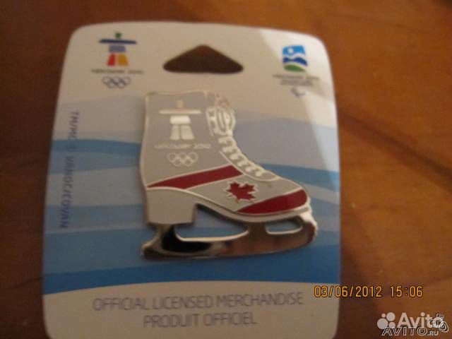 Значки с Олимпиады в Ванкувере