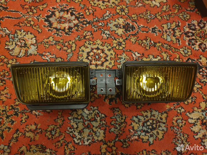 Противотуманные фары hella gelb bmw e34 бмв е34 хе