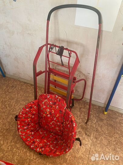 Санки с колесами