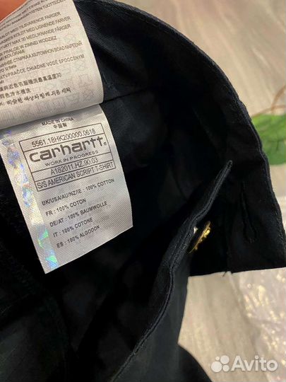 Штаны Carhartt Wip чёрные