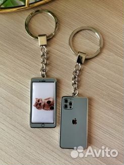 Брелок айфон с вашим фото