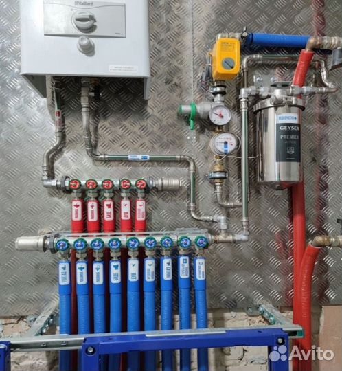 Сантехник Монтаж водоснабжения Отопления Rehau