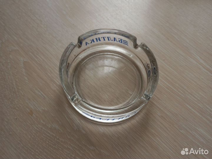 Пепельница стеклянная