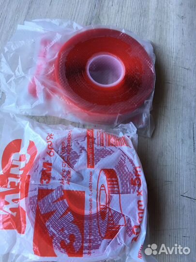 Скотч 3м двухсторонний силикон