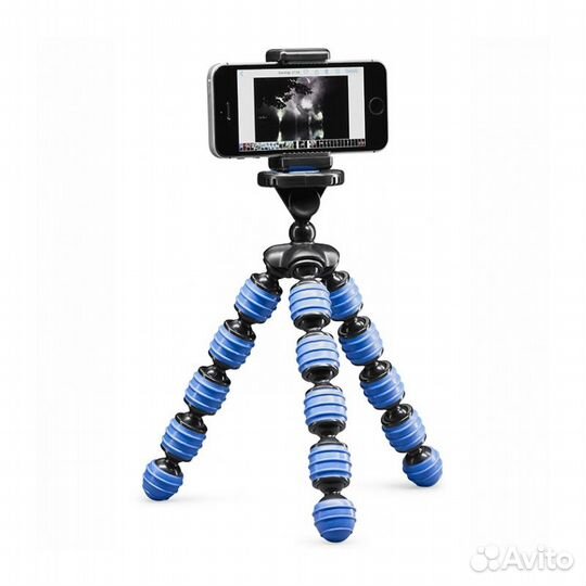 Настольный штатив Cullmann alpha 350 mobile Blue с держателем моб тел (C50024)