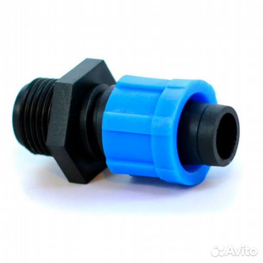 Фитинг для капельной ленты, капельный полив