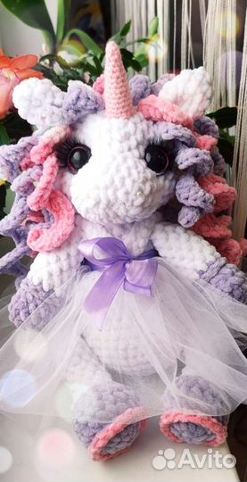 Мягкая игрушка единорог