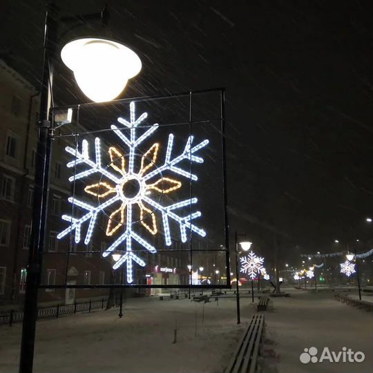 Световые консоли новогодние