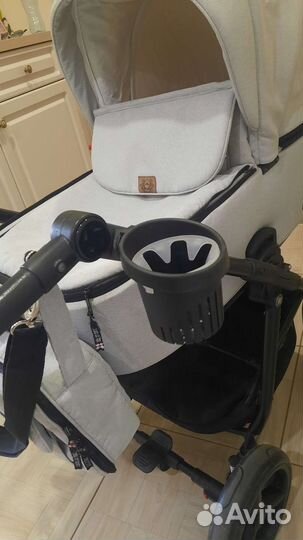 Коляска 2 в 1 adamex reggio