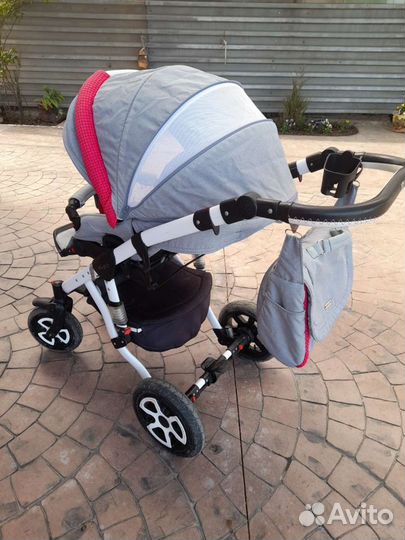 Коляска 2 в 1 adamex