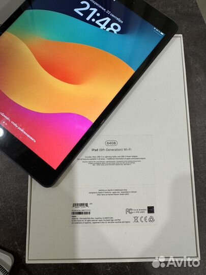 iPad 9 2021 64gb cellular