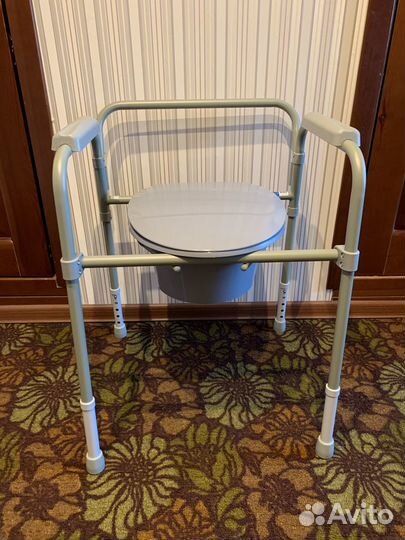 Кресло туалет для инвалидов бу