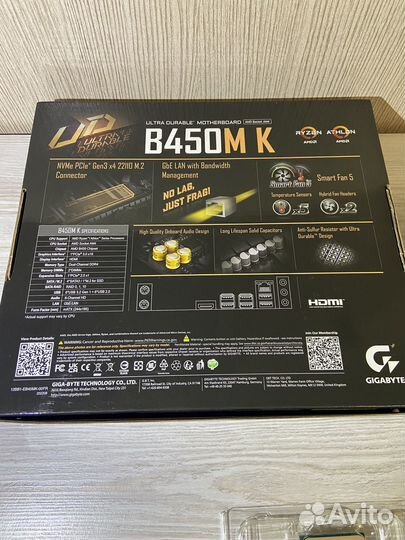 Игровой комплект b450m k + r5 5500 + gammax 300