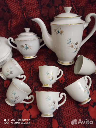 Сервиз кофейный 14 предметов