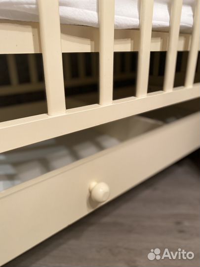 Детская кроватка из бука Гандылян Ванечка