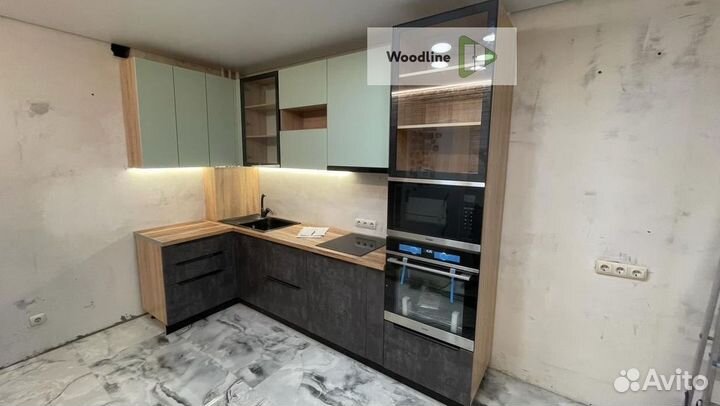 Кухонный гарнитур на заказ (нестандарт)