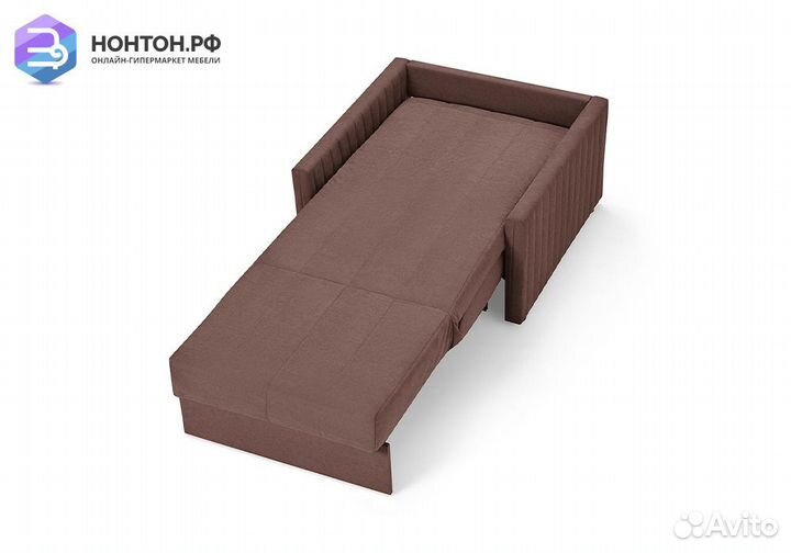 Кресло аккордеон Бремен шоколадное