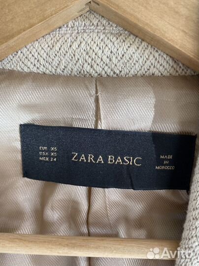 Пиджак zara xs-s