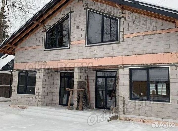 Окна и балконы новые