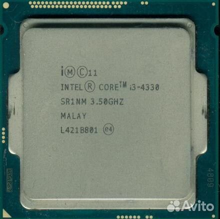 Процессор Intel Core i3 4330