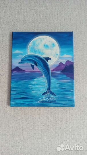 Картина на холсте маслом на заказ по фото