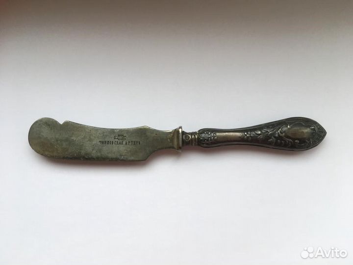 Антикварные столовые приборы серебро