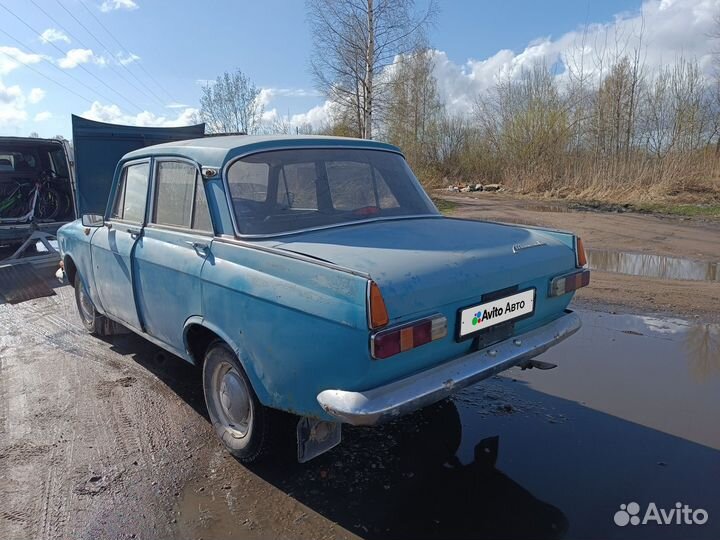 Москвич 408 1.4 МТ, 1972, 56 765 км