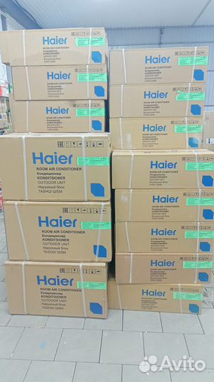 Кондиционеры. Haier новые, Бесплатная установка