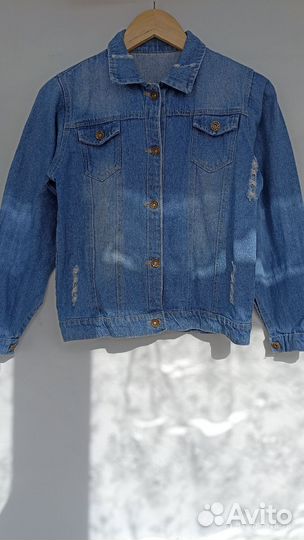 Джинсовая куртка для девочки