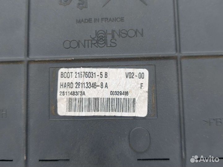 Блок предохранителей Пежо 307