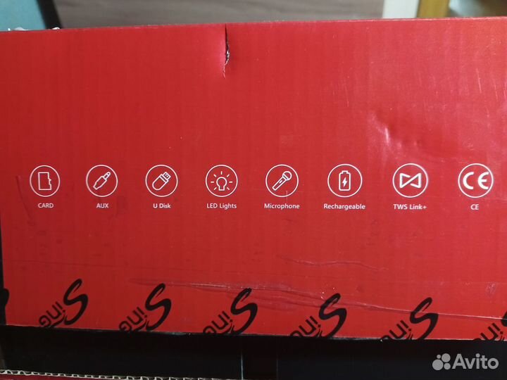 Новая Большая блютуз колонка микрофон беспроводной