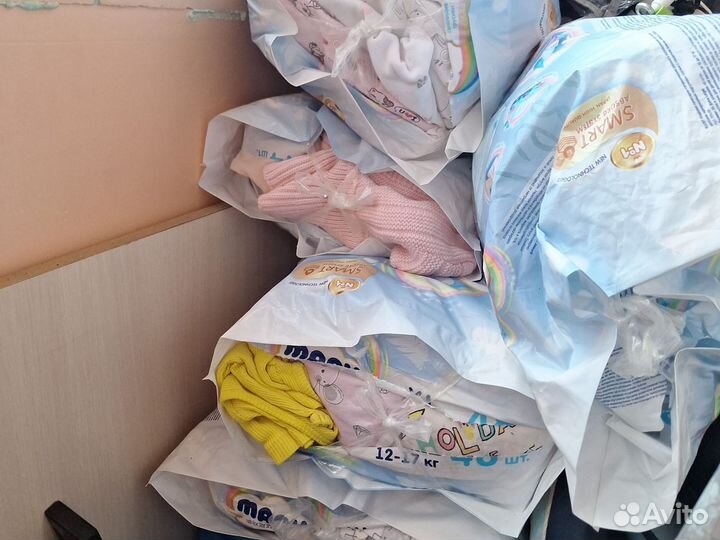 Детские вещи пакетом на девочку с 0 до 6 мес