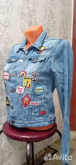 Джинсовая куртка женская