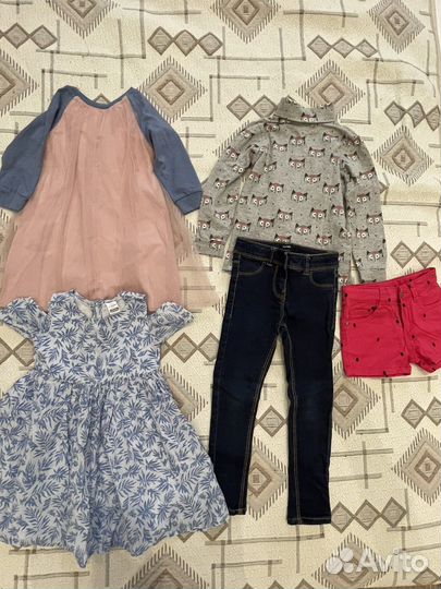 Детские вещи на девочку 98