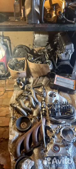 Двигатель ом601 в разборе