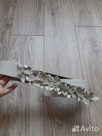 Ремень кожа натуральная Италия р.75см