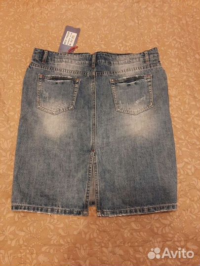 Юбка джинсовая