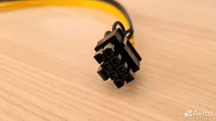 Новый Кабель 8 PIN - Molex (папа - папа)