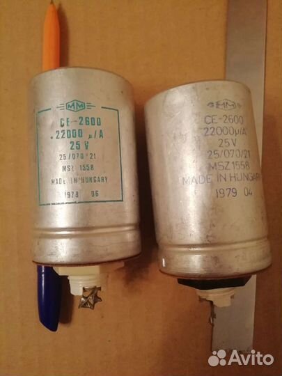 Конденсатор 22000мкФ, 25В