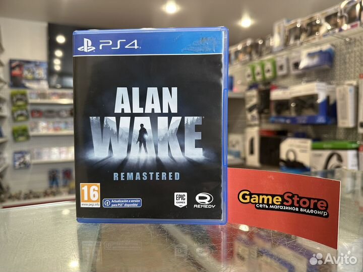 Alan Wake Remastered PS4 Rus