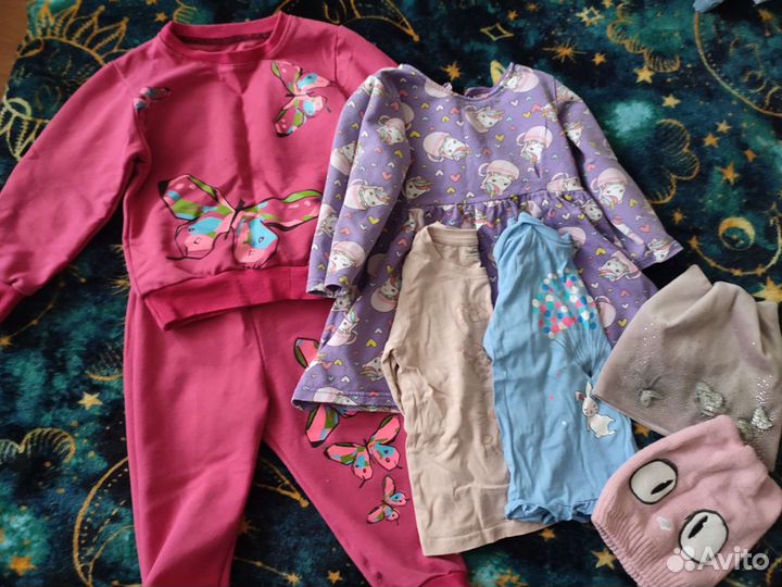 Пакет вещей на девочку 2-3 года
