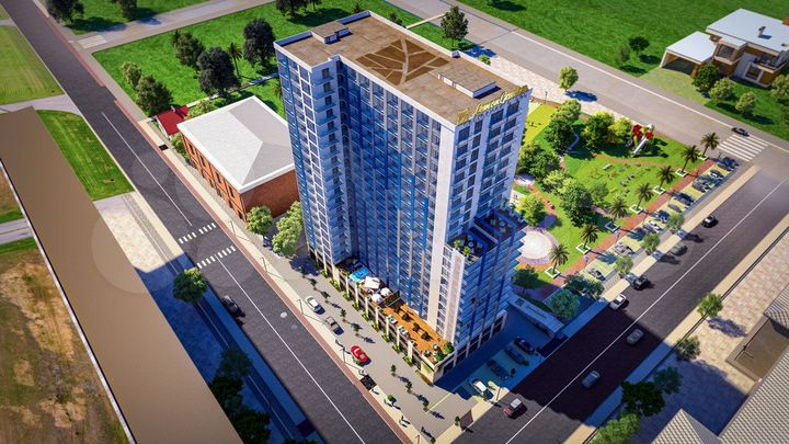 Квартира-студия, 31,6 м² (Грузия)