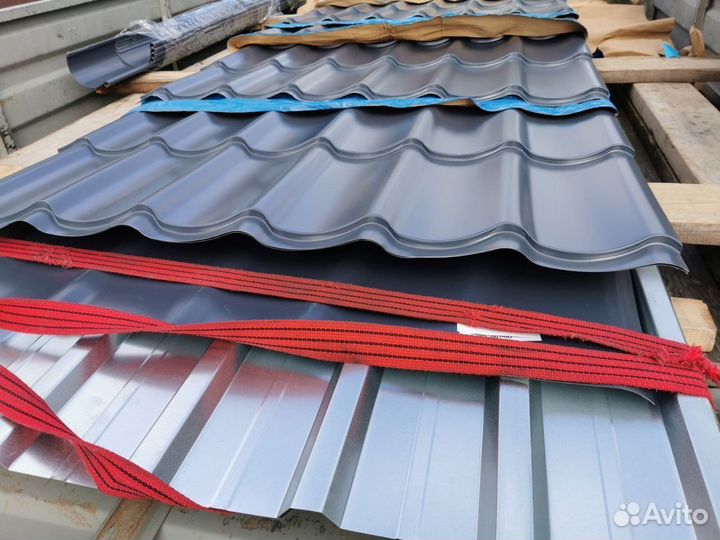 Металлочерепица в размер