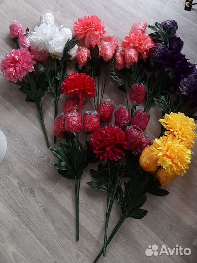 Искусственные цветы букеты