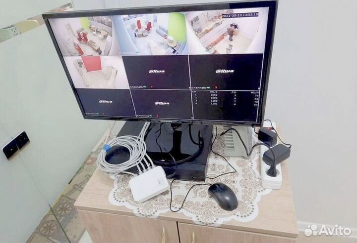 Комплект видеонаблюдения