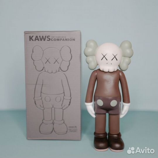 Игрушка kaws стоячая (21036701) (Коричневый, 20см)