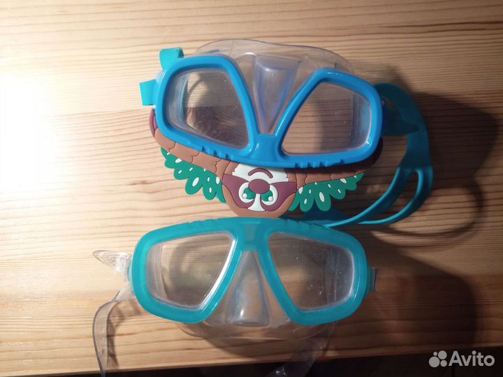 Маска для плавания детская