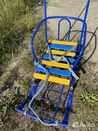 Санки с колесами